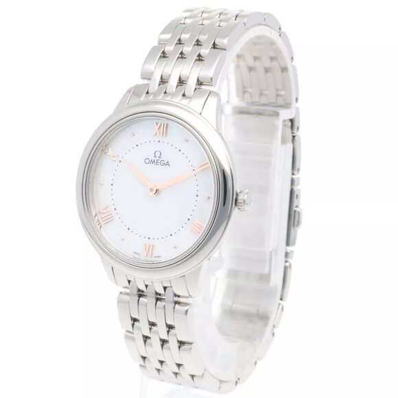 OMEGA Devil Prestige Watches 43410306005001 Stainless Steel White shell used - Picture 3 of 10